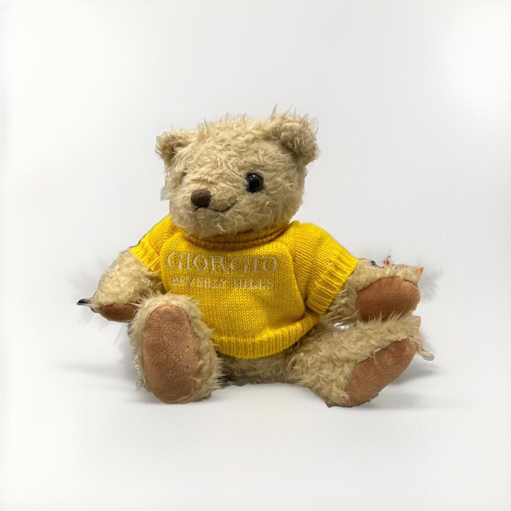 1990s Giorgio Armani Beverly Hills Vintage Teddy Bear Plush Collectors Item